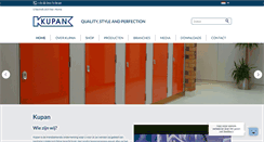 Desktop Screenshot of kupan.nl